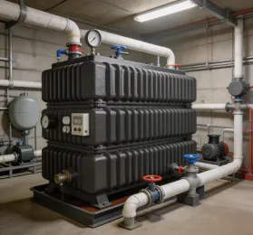 Cast iron sectional boilers