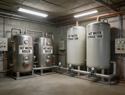 Hospitality boiler systems