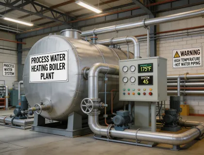 Light industrial boiler applications